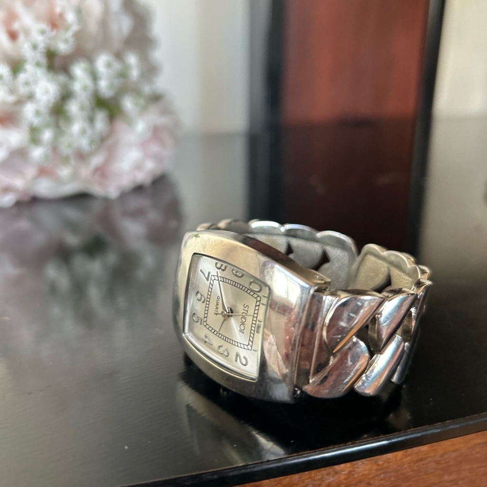 Studio1 Silver Chain-Link Men's Watch